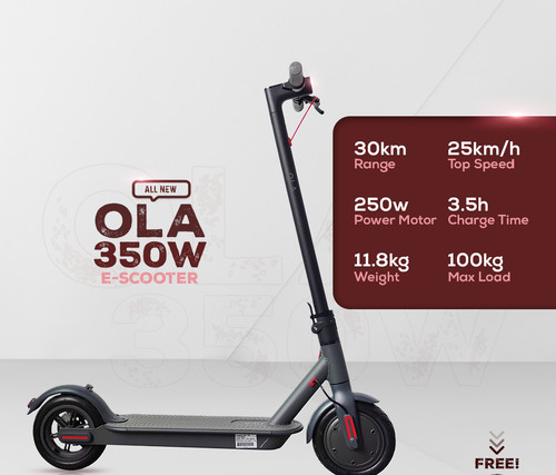 Folding electric scooter - folding, 8.5''