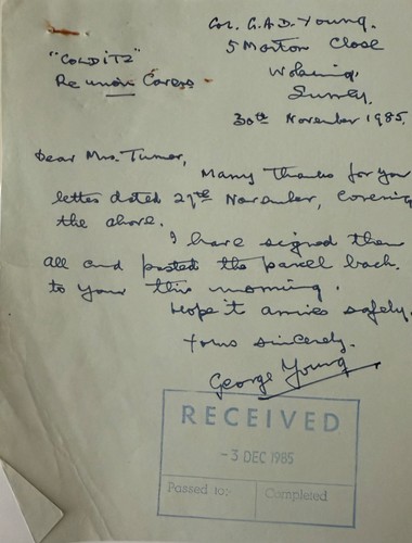Colditz colonel george - colditz, lt