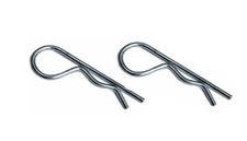R Clips Zinc Plated 2mm, 3mm