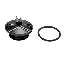 Black Oil Filler Cap For