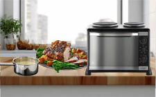 Russell Hobbs  Tabletop 30L Mini Oven & Grill Double Hotplate Hobs Black 22780