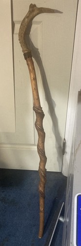 Vintage twisty walking stick - walking,