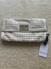 Reiss Leather Faye- Weave