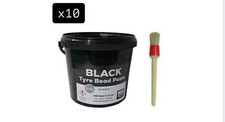 TYRE CHANGER TYRE SOAP MOUNTING BEAD PASTE X10 5KG+FREE BRUSH PREMIUM LUBE BLACK