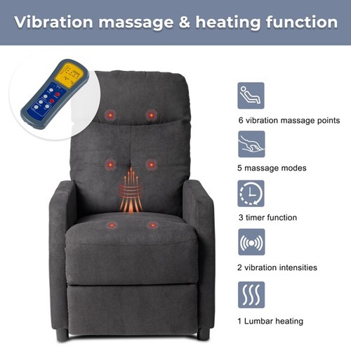 Fabric with point massage - 6-point,