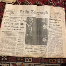 Daily Telegraph Mar 12 1985