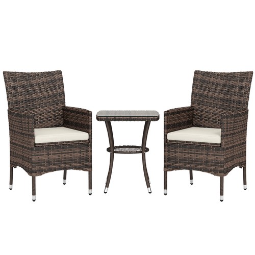 Outsunny rattan bistro - outsunny,