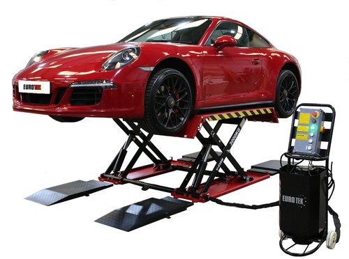 Mobile car scissor lift - car,