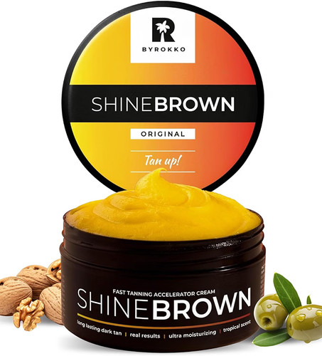 Byrokko shine brown - brown, tanning