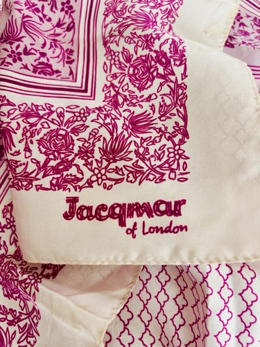 Vintage jacqmar london - london, silk
