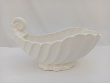 Price & Kensington Pottery - White Nautilus Shell Vase