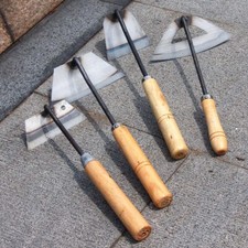 Hoe Swan Neck Cultivator Heavy-Duty Solid Steel Soil Digging Gardening Tool