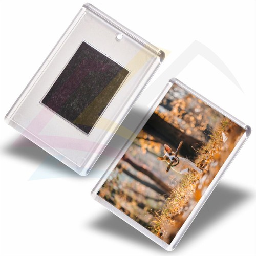 L4m acrylic fridge magnet - l4m,