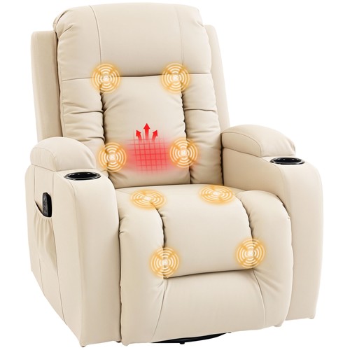 Homcom massage recliner - homcom,