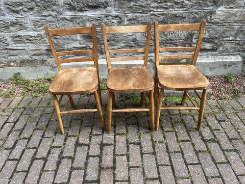 Vintage church chairs chapel - chairs,