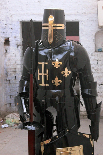 Medieval knight suit - suit, of