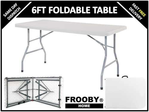 6ft folding trestle table - 6ft,