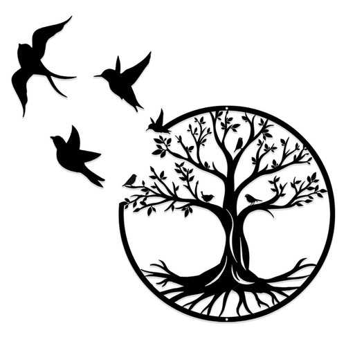 Luccyle tree life metal - life,