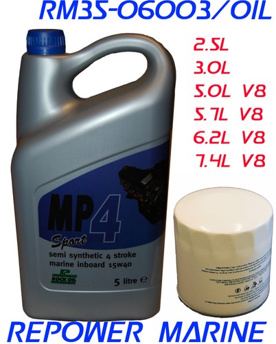Oil filter kit for 3 - for, 2.5,