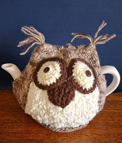 New hand crocheted - tea, 4