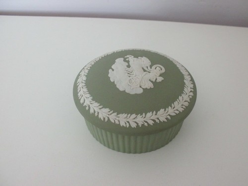 Wedgwood sage green jasperware - sage,