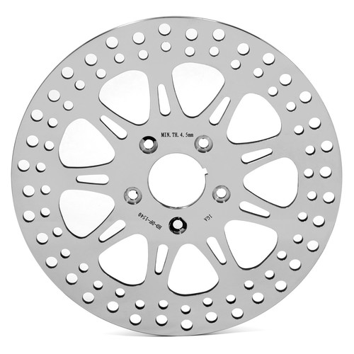 Polished front brake - polished, 11.5"