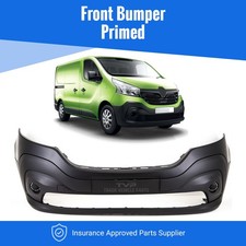 Fits Renault Trafic 2014-2021 Front Bumper Primed High Quality New