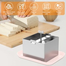 For DIY Home Metal Tofu and Cheese Press Cooking 304 Stainless Steel Tofu Mold!