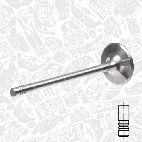 Intake valve opel - vauxhall, 1,6