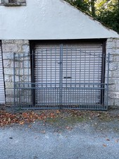 Metal gates garden or driveway