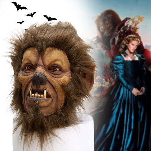 Halloween werewolf mask latex - halloween,