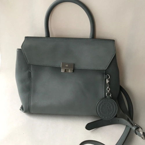 Nica handbag bag grey blue - nica,