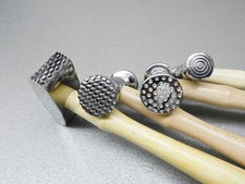 TEXTURING METAL HAMMERS 4 PCS