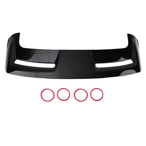 Rear trunk spoiler - rear, lip