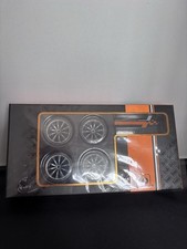 IXO ats cup Silver Set of 4 Wheels 1/18 Scale Diecast