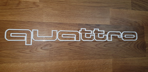 Audi quattro bumper grill - audi,