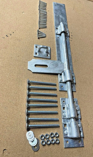 Gate bolt door - bolt, heavy