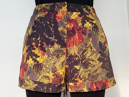 Autumn colours winter shorts - autumn,