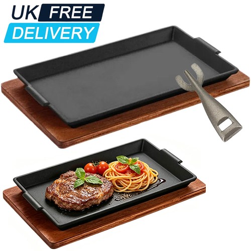 Cast iron sizzle platter hot - sizzle,