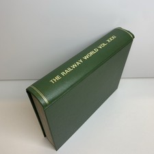 The Railway World Magazine 1970 Vol. XXXI - All 12 Issues Professionally Bound