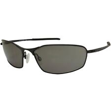 Oakley OO 4141-0660 Whisker Matte Black Frame Prizm Grey Lens Mens Sunglasses