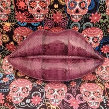 Lulu Guinness Purple leather