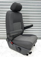 VW Transporter T5.1 Single Passenger Captain Seat Genuine Timo Cloth #21