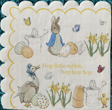 2 X Peter Rabbit Single Paper Napkins Ideal for Art Craft Decoupage 52