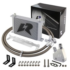 25 Row Engine Oil Cooler Kit For Corvette C5 97-04 GM Cadillac LS1 LS2 LS3 LS6