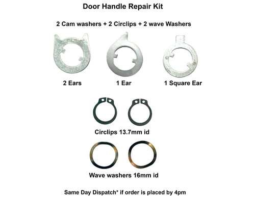 Door handle cam washers - handle,