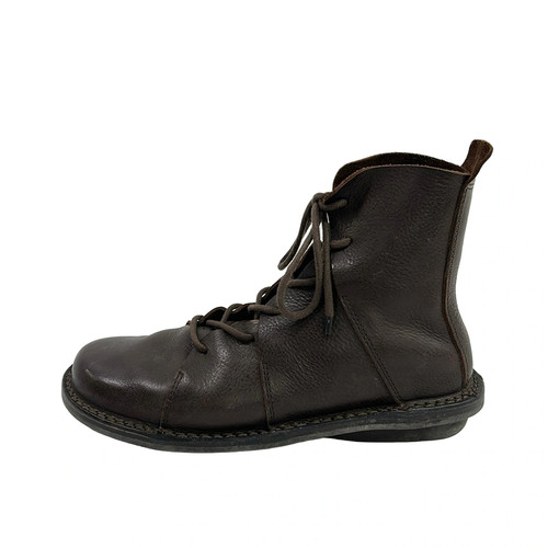 Trippen dark brown leather - trippen,