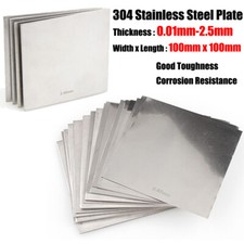 Thick 0.01mm - 2.5mm 304