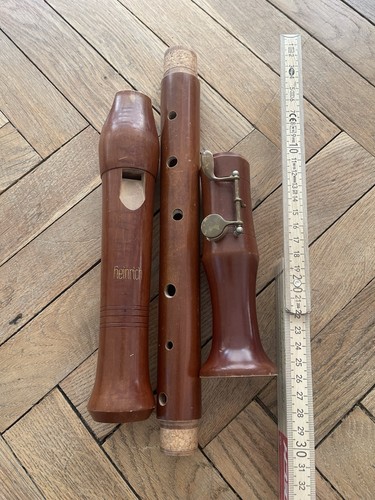 Vintage bass recorder