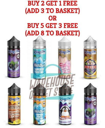 Kingston liquids 100ml - 100ml, 0mg